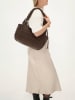 Charm Schultertasche "West End" in Braun - (B)30 x (H)24 x (T)12 cm