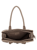 Charm Henkeltasche "Soho" in Beige - (B)30 x (H)25 x (T)13 cm
