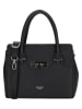 Charm Handtas "Soho" zwart - (B)25 x (H)20 x (D)11 cm