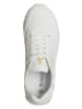 Patrizia Pepe Leder-Sneakers in Weiß/ Gold