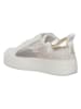Patrizia Pepe Sneakers in Weiß/ Gold
