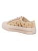 Patrizia Pepe Sneakers in Beige/ Gold