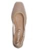 Patrizia Pepe Leder-Ballerinas in Beige