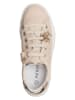 Patrizia Pepe Leder-Sneakers in Beige