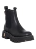 Patrizia Pepe Leder-Chelsea-Boots in Schwarz