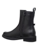 Patrizia Pepe Leder-Boots in Schwarz