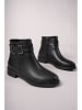 trendyol Botki w kolorze czarnym