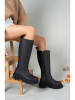 trendyol Stiefel in Schwarz