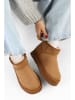 trendyol Winterboots in Hellbraun