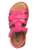 lamino Leder-Sandalen in Pink
