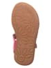 lamino Leder-Sandalen in Pink