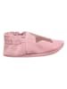 lamino Leder-Krabbelschuhe in Rosa