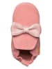lamino Leder-Krabbelschuhe in Rosa