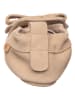 lamino Leder-Krabbelschuhe in Beige