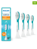 PHILIPS sonicare Wymienne końcówki (4 szt.) "Kids" w kolorze białym