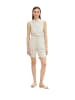 Tom Tailor Short beige/wit
