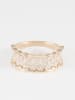 CARATELLI Gouden ring "Arlinda" met diamanten