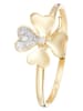 CARATELLI Gold-Ring "Dites-le avec une Fleur" mit Diamanten