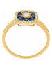 CARATELLI Gold-Ring "Volga" mit Diamanten und Edelsteinen
