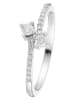 CARATELLI Weißgold-Ring "Aphrodite" mit Diamanten