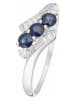 CARATELLI Witgouden ring "Melbourne" met diamanten en edelstenen