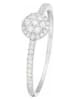 CARATELLI Weißgold-Ring "Côme" mit Diamanten