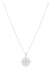 DIAMOND & CO Witgouden hanger "Dentelle" met diamanten