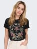 ONLY Shirt in Schwarz