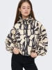 ONLY Übergangsjacke in Beige/ Schwarz