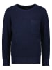 Tygo & Vito Sweter "Milano" w kolorze granatowym
