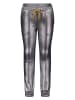 Like Flo Sweatbroek "Like Flo Flo" zilverkleurig