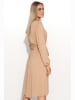 Makadamia Makadamia Knielange Kleider (Midi)  in beige