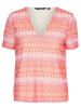 Vero Moda Shirt in Rot/ Rosa