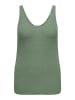 ONLY Carmakoma Stricktop "Sunny" in Grün
