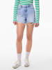 Pieces Szorty dżinsowe "Summer" w kolorze błękitnym