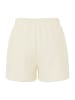Pieces Szorty dresowe "Chilli" w kolorze kremowym