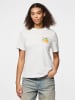 Pieces Koszulka "Summer" w kolorze białym