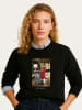 WOOOP Sweatshirt "Friends Joey Turkey Head" zwart