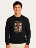 WOOOP Sweatshirt "Friends Joey Turkey Head" in Schwarz