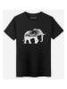 WOOOP Shirt "Wild Africa" in Schwarz