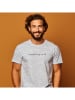 WOOOP Shirt "Everything is okay" in Grau