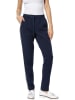 Heine Stoffen broek donkerblauw