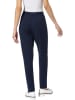 Heine Stoffen broek donkerblauw
