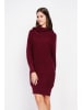 William de Faye Sukienka dzianinowa w kolorze bordowym