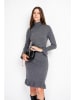 William de Faye Strickkleid in Grau