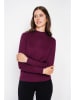 William de Faye Pullover in Pflaume