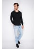 William de Faye Pullover in Schwarz