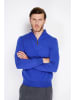 William de Faye Pullover in Blau
