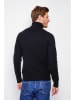 William de Faye Rollkragenpullover in Schwarz