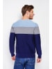 William de Faye Trui donkerblauw/grijs/lichtblauw